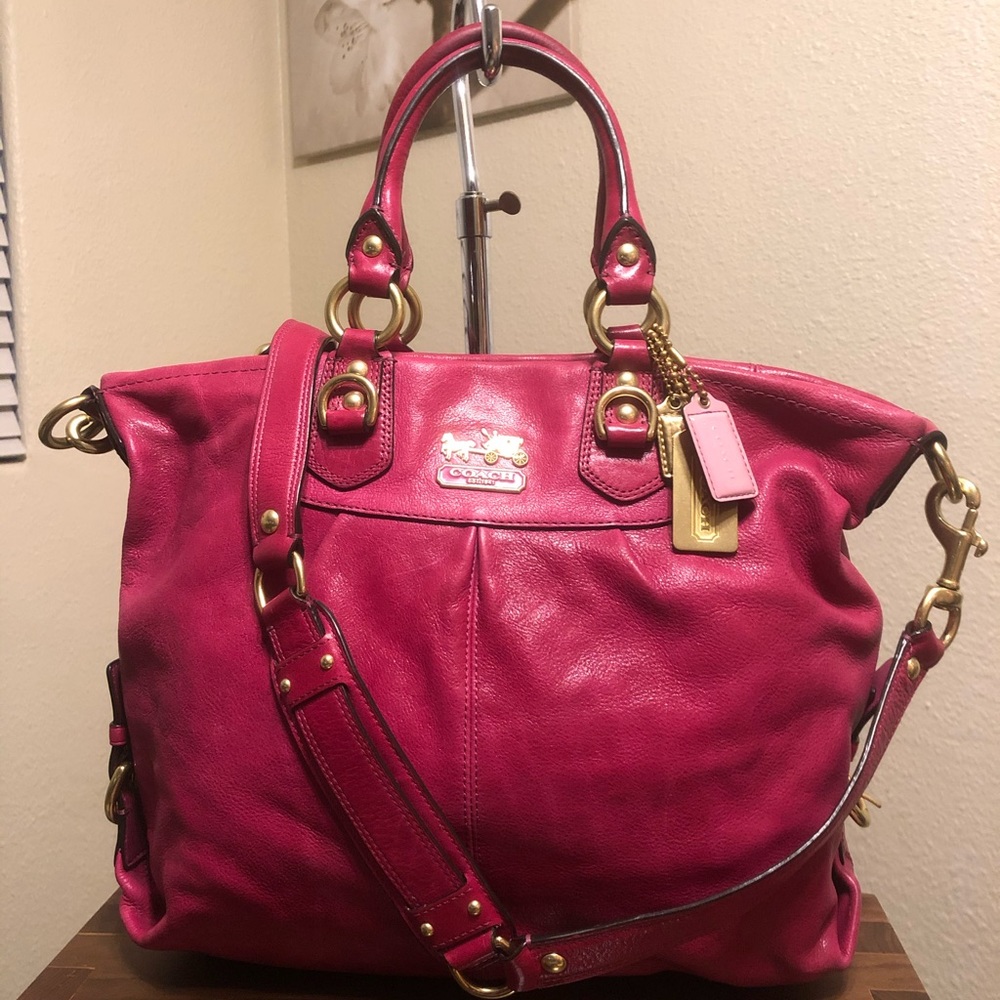 Coach Madison Julianne Leather Handbag Style12935